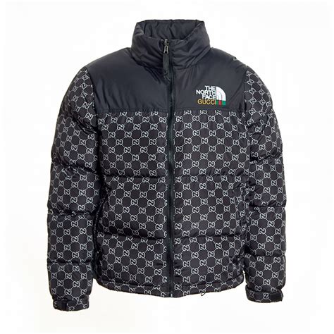 the north face x gucci down jacket